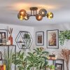 Chehalis Plafondlamp, Kogellampje 55 cm Blauw, Groen, Koperkleurig, 6-lichts