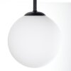 Chehalis Plafondlamp, Kogellampje 30 cm Wit, 3-lichts