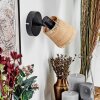 Lindberg Wandlamp, Muurspot Zwart, 1-licht