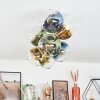 Koyoto Plafondlamp, Kogellampje Goud, Zwart, 8-lichts