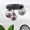 Chehalis Plafondlamp, Kogellampje 30.5 cm Rookkleurig, 3-lichts