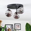 Chehalis Plafondlamp, Kogellampje 30.5 cm Rookkleurig, 3-lichts