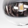 Chehalis Plafondlamp, Kogellampje 30.5 cm Chroom, Duidelijk, Rookkleurig, 3-lichts