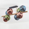 Koyoto Plafondlamp, Kogellampje Goud, Zwart, 8-lichts