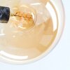 Gastor Plafondlamp, Kogellampje Amber, 6-lichts