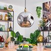 Ripoll Hanglamp, Kogellampje, Hanglamp Goud, 1-licht