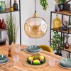 Ripoll Hanglamp, Kogellampje, Hanglamp Goud, 1-licht