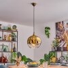 Ripoll Hanglamp, Kogellampje, Hanglamp Goud, 1-licht