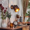 Alsen Wandlamp, Muurspot Zwart, 1-licht