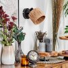 Granja Wandlamp, Muurspot Zwart, 1-licht