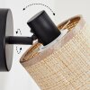 Sabadim Wandlamp, Muurspot Zwart, 1-licht