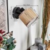 Bongal Wandlamp, Muurspot Zwart, 1-licht