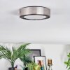 Tavin Plafondlamp LED Nikkel mat, 1-licht