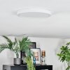Finsrud Plafondlamp, Paneel LED Wit, 1-licht