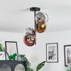 Koyoto Plafondlamp, Kogellampje 31 cm Goud, Duidelijk, Koperkleurig, Rookkleurig, 4-lichts