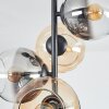 Koyoto Plafondlamp, Kogellampje 31 cm Amber, Duidelijk, Rookkleurig, 4-lichts