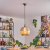Koyoto Hanglamp, Kogellampje, Hanglamp Goud, 1-licht Koyoto Hanglamp, Kogellampje, Hanglamp Goud, 1-licht