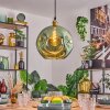 Ripoll Hanglamp, Kogellampje, Hanglamp Goud, 1-licht