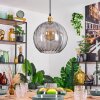 Koyoto Hanglamp, Kogellampje, Hanglamp Goud, 1-licht