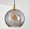 Koyoto Hanglamp, Kogellampje, Hanglamp Goud, 1-licht