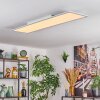 Belan Plafondlamp, Paneel LED Wit, 1-licht, Afstandsbediening