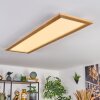 Belan Plafondlamp, Paneel LED Natuurlijke kleuren, Wit, 1-licht, Afstandsbediening