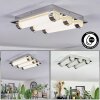 Zamar Plafondlamp LED Chroom, 3-lichts