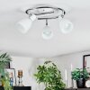 Starkeryd Plafondlamp, Plafondspot Chroom, Wit, 3-lichts