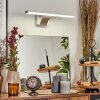 Zaire Spiegellicht, Wandlamp LED Chroom, Zilver, 1-licht, Bewegingsmelder