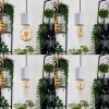 Lagradioule Hanglamp, Hanglamp Zwart, 1-licht