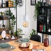 Lagradioule Hanglamp, Hanglamp Zwart, 1-licht