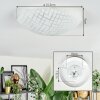 Gravli Plafondlamp LED Wit, 1-licht