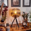 Trion Tafellamp Zwart, 1-licht