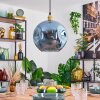 Ripoll Hanglamp, Kogellampje, Hanglamp Goud, 1-licht