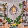 Koyoto Hanglamp, Kogellampje, Hanglamp Goud, 1-licht