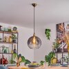 Koyoto Hanglamp, Kogellampje, Hanglamp Goud, 1-licht