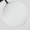 Gastor Plafondlamp, Kogellampje Wit, 3-lichts