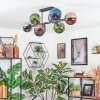 Gastor Plafondlamp, Kogellampje Blauw, Chroom, Groen, Koperkleurig, Rookkleurig, 8-lichts