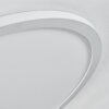 Zuren Plafondlamp, Paneel LED Wit, 1-licht, Kleurwisselaar
