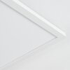 Zuren Plafondlamp, Paneel LED Wit, 1-licht, Kleurwisselaar