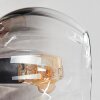 Koyoto Plafondlamp, Kogellampje 31 cm Amber, Duidelijk, Rookkleurig, 4-lichts