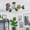 Koyoto Plafondlamp, Kogellampje 78 cm Blauw, Goud, Groen, Duidelijk, Koperkleurig, 6-lichts