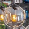 Koyoto Hanglamp, Kogellampje, Hanglamp Amber, Duidelijk, 6-lichts