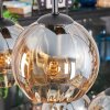Koyoto Hanglamp, Kogellampje, Hanglamp Amber, 6-lichts