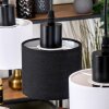 Bassagoda Hanglamp, Hanglamp Natuurlijke kleuren, Zwart, 4-lichts