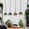 Koyoto Hanglamp, Kogellampje, Hanglamp Natuurlijke kleuren, Zwart, 4-lichts