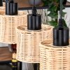 Cavaca Hanglamp, Hanglamp Natuurlijke kleuren, Zwart, 5-lichts Cavaca Hanglamp, Hanglamp Natuurlijke kleuren, Zwart, 5-lichts