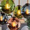 Gastor Plafondlamp, Kogellampje Goud, Zwart, 5-lichts