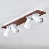 Dalan Plafondlamp, Plafondspot LED Natuurlijke kleuren, Wit, 4-lichts