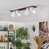 Dalan Plafondlamp, Plafondspot LED Natuurlijke kleuren, Wit, 4-lichts